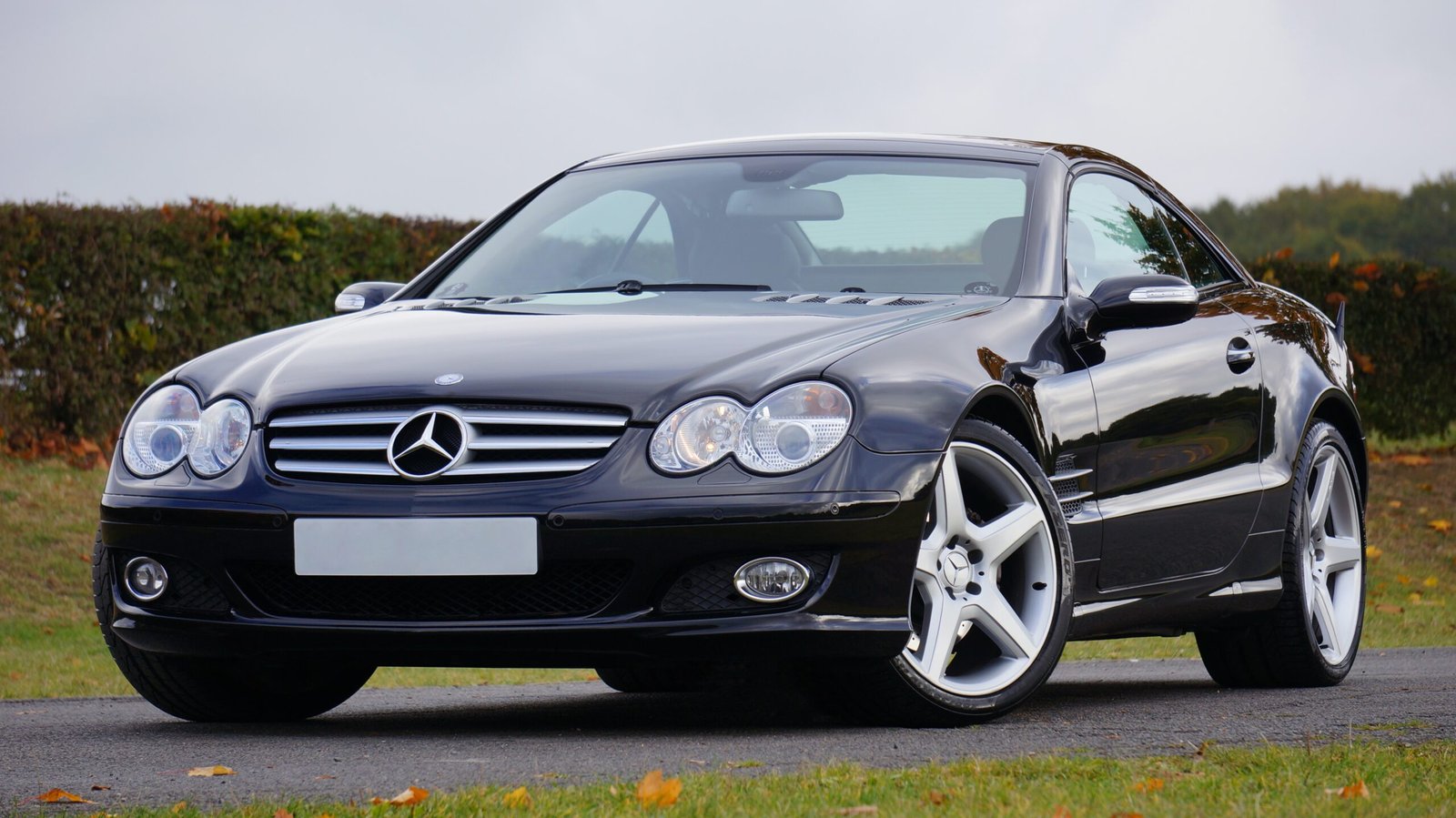 Mercedes negro clasico